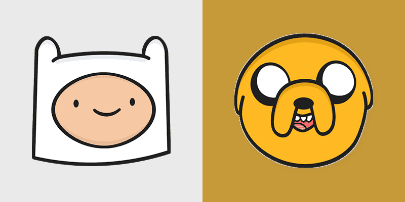 Cute Cursor Pack - Finn & Jake Collection