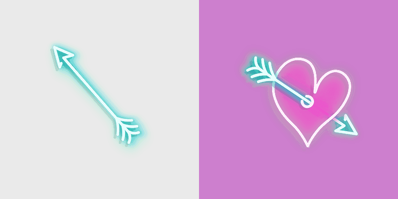 Custom Cute Cursor Pack - Love & Arrow