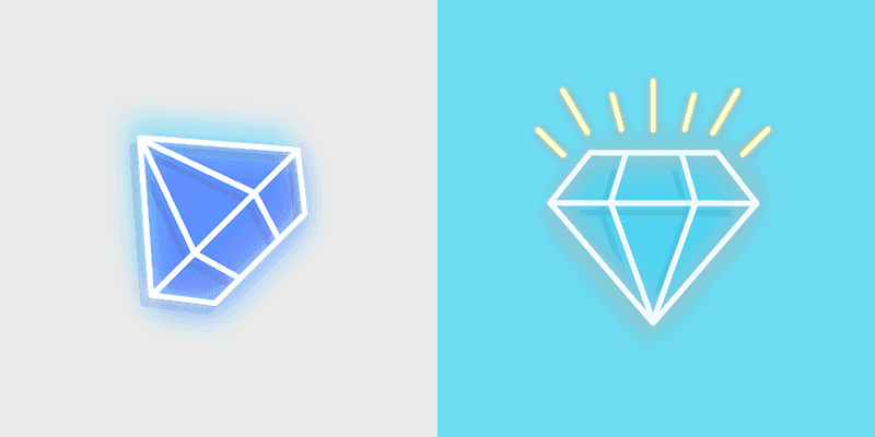 Cute Cursor Neon Pack