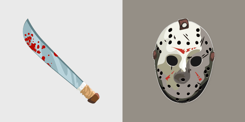 Spooky Cursor Pack - Friday the 13th Jason Voorhees