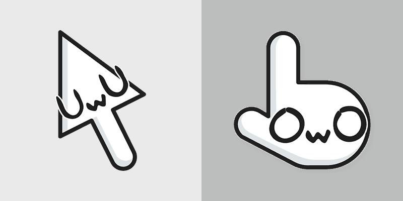 Cute Cursor Pack - UwU and OwO