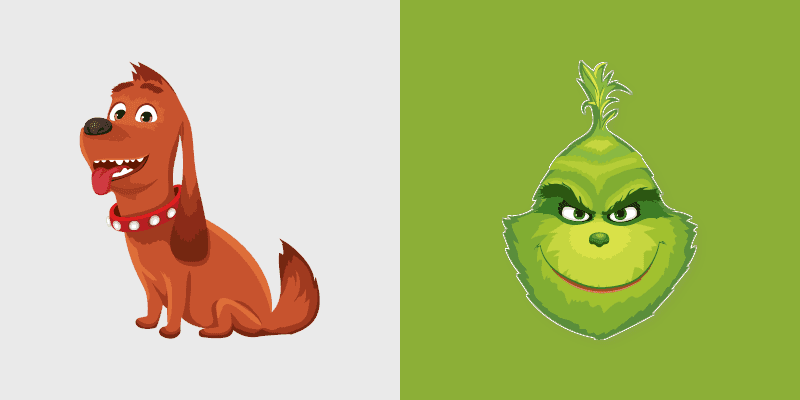 Grinch & Max Cute Cursor Pack