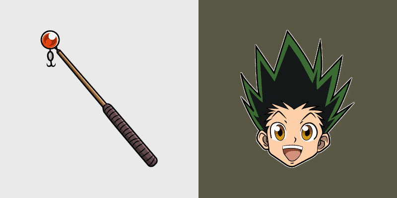 Cute Cursor Pack - Gon Freecss from Hunter x Hunter