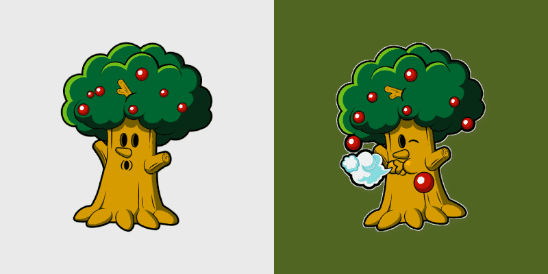 Kirby's Whispy Woods Custom Cursor Pack