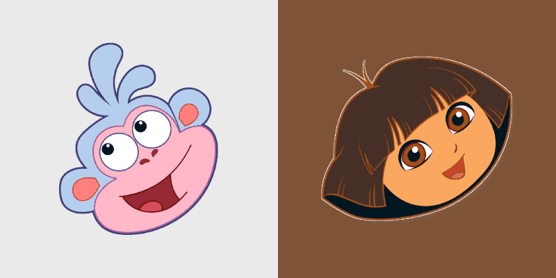Custom Cursor Pack - Dora & Boots Adventure