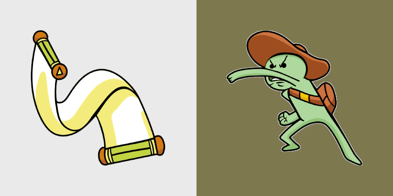 Custom Cursor Pack - 'Scroll of Truth' Inspired