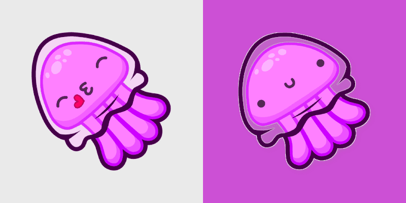 Cute Cursor Pack - Jellyfish