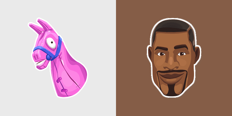 Custom Cursor Pack - Fortnite Giddy-Up Skin