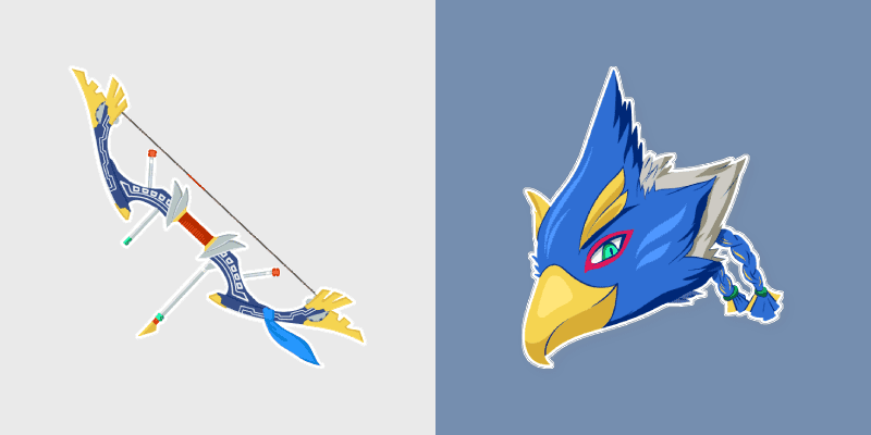 Zelda's Cute Eagle Bow Cursor