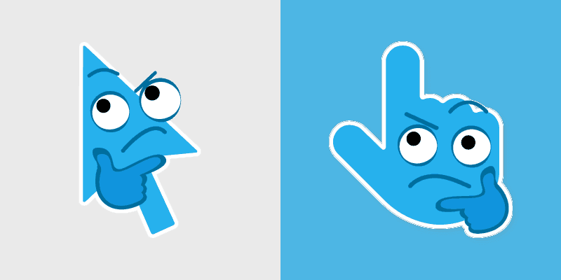 Custom Cursor Thinking - Cute Cursor Pack