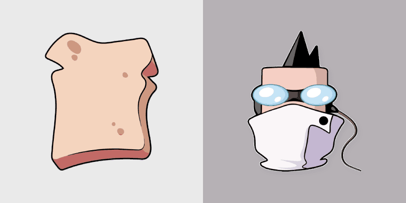 Custom Cute Cursor Pack - Professor Membrane