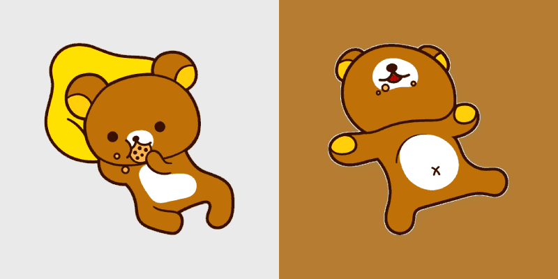 Rilakkuma's Sweet Cursor Collection