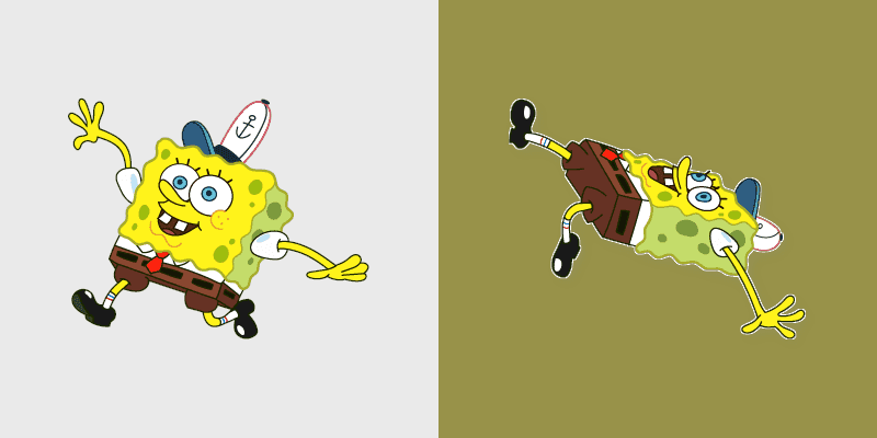 Cute Spongebob Cursor Pack