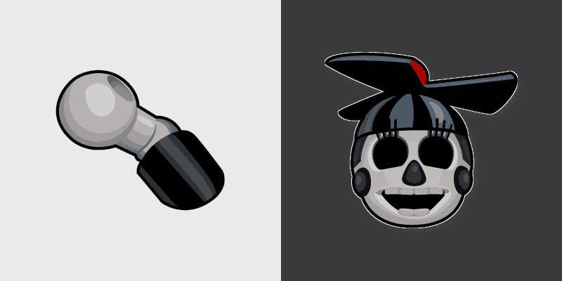 Five Nights at Freddy's Shadow Dee Dee Cursor Pack
