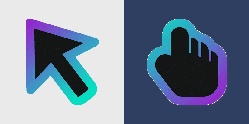Cool Gradient Cursor Pack