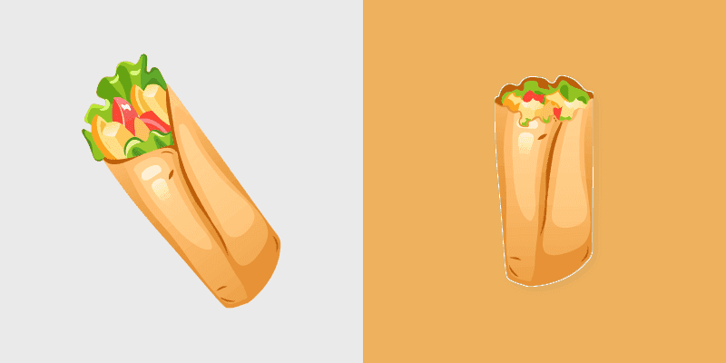 Custom Cursor Pack - Gourmet Burrito