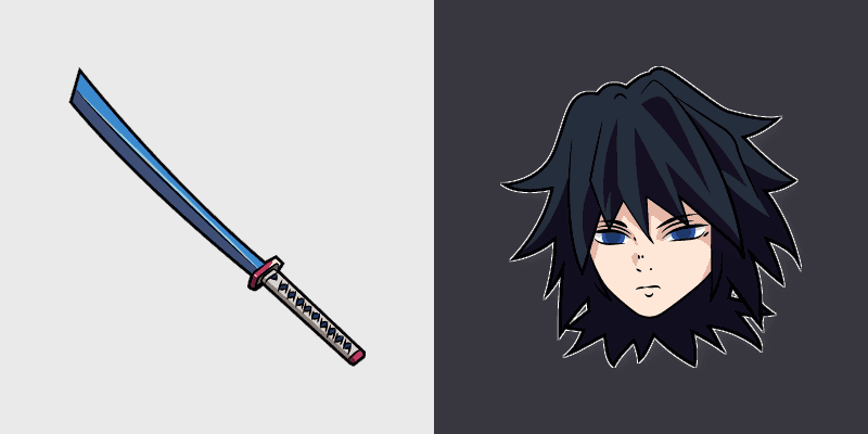 Cute Cursor Demon Slayer: Giyu Tomioka