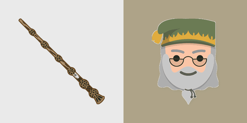 Custom Cursor Pack - Harry Potter Dumbledore Wand
