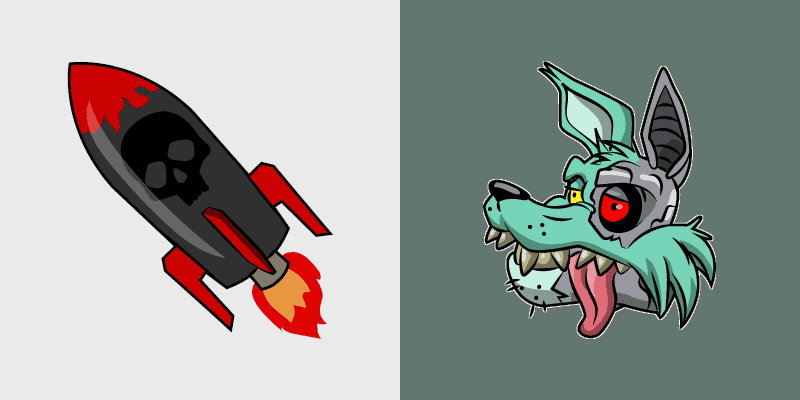 Space Foxy Cursor Pack