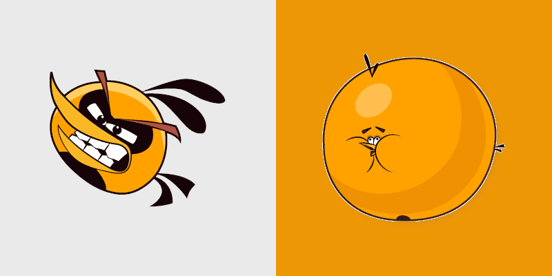 Custom Cursor Pack - Angry Birds Bubbles