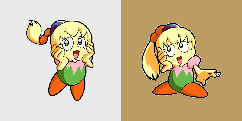 Cute Cursor Pack: Kirby & Tiff