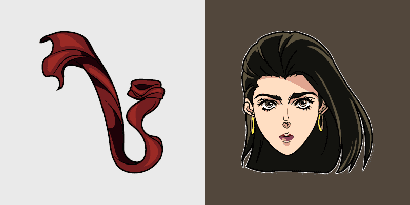 Custom Cursor Pack - Lisa Lisa from JoJo's Adventure
