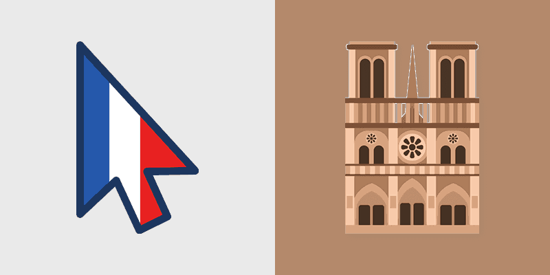 Custom Cursor Paris Delight