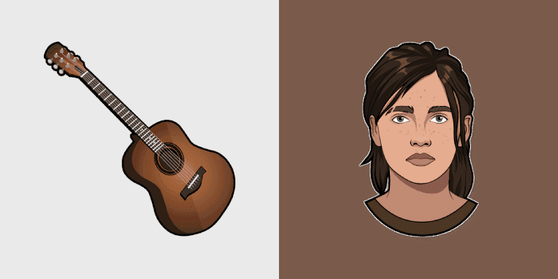 Cute Cursor Pack - Ellie from The Last of Us II