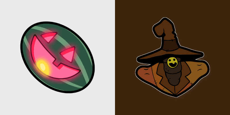 Custom Cursor Pack - Gravity Falls Summerween Trickster