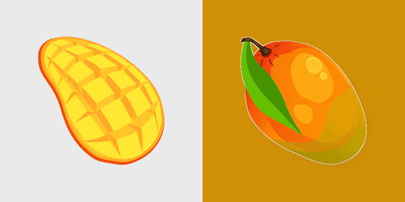 Mango Cute Mouse Cursor Pack