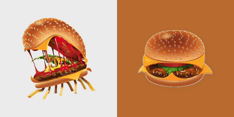 Cloudy Chance Meatballs Custom Cursor Pack