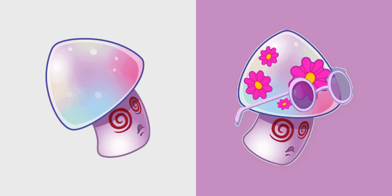 Custom Plants vs. Zombies Hypno-Shroom Cursor Pack