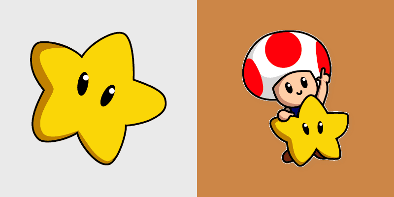 Cute Super Mario Mouse Cursor Pack