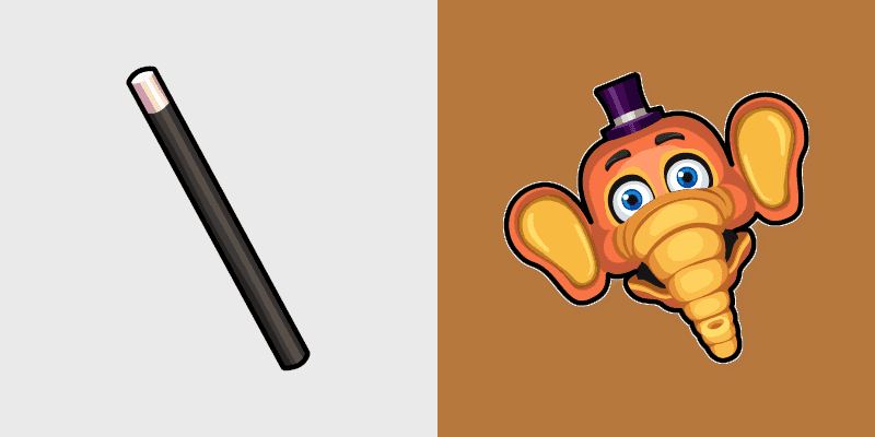 FNaF Orville Elephant Custom Cursor Pack