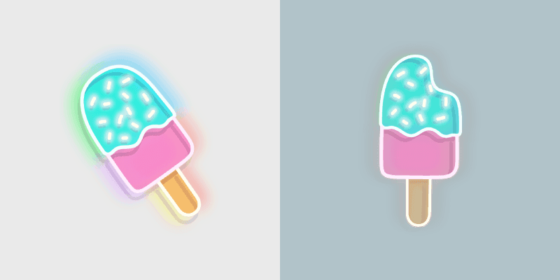 Cute Neon Cursor Pack