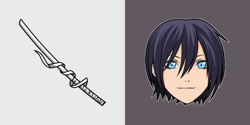 Custom Cursor Pack: Noragami Yato Sword Adventure
