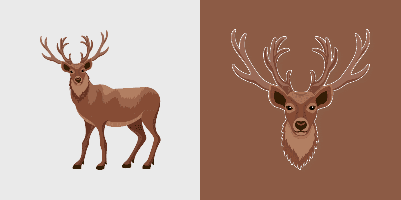 Cute Deer Cursor Pack