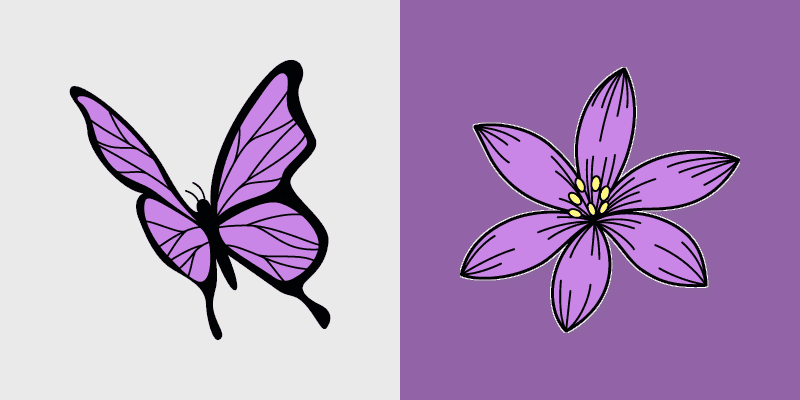 Purple Bloom Custom Cursor Pack