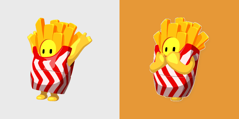 Crispy French Fries Custom Cursor Pack