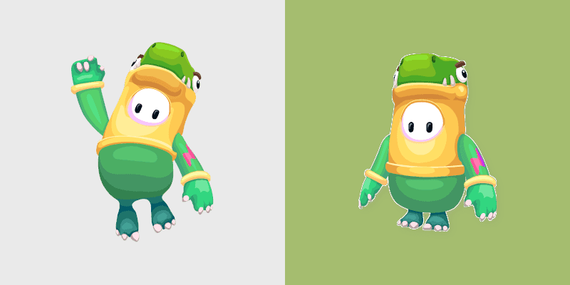 T-Rex Tastic Custom Cursor Pack for Fall Guys