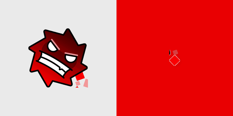 Geometry Dash Custom Cursor Pack