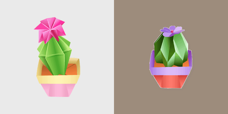 Cute Cactus Custom Cursor Pack