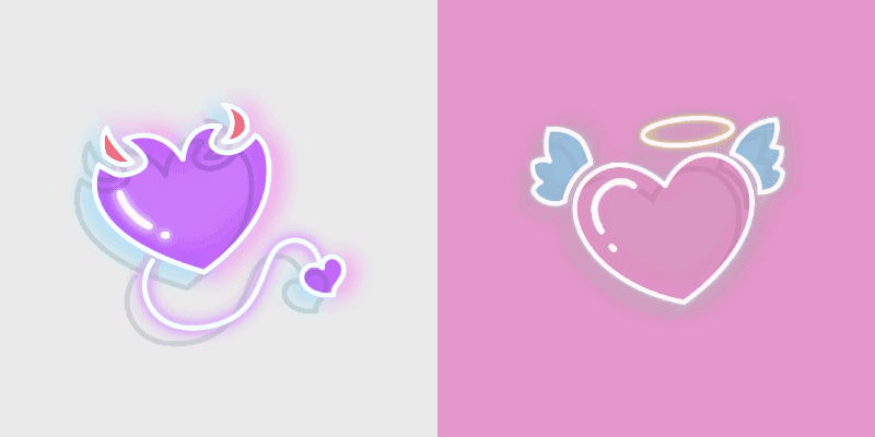 Custom Cute Angel and Devil Cursor Pack for Windows