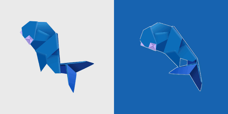 Cute Whale Custom Cursor Pack