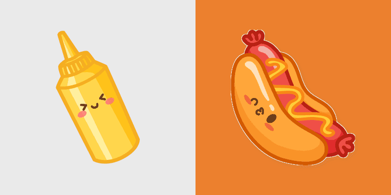 Cute Mouse Cursor Pack: Mustardy Fun