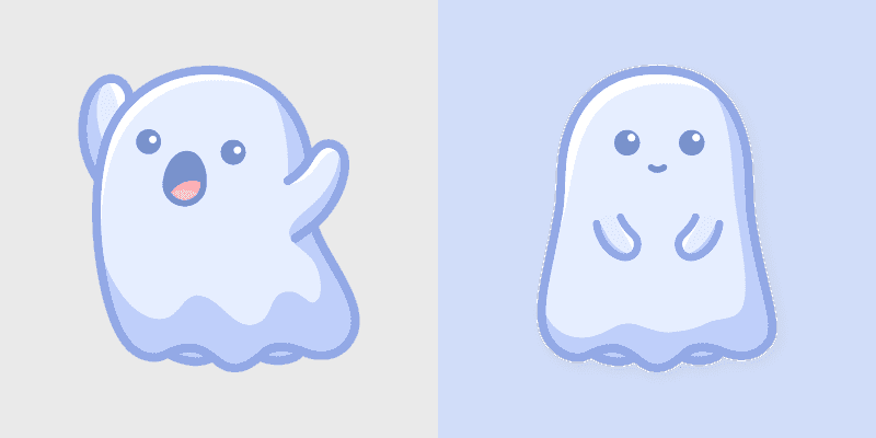 Whimsy Cursor Pack: Ghostly Delight