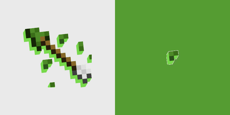 Minecraft Custom Cursor Pack: Poisonous Adventure