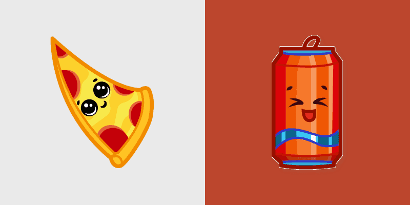 Cute Pizza Cursor Pack