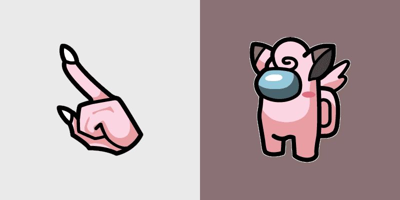 Custom Clefairy Cute Cursor Pack for Windows