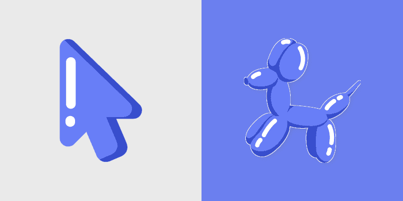 Cute Balloon Cursor Pack for Windows